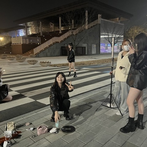 영상촬영 준비 중